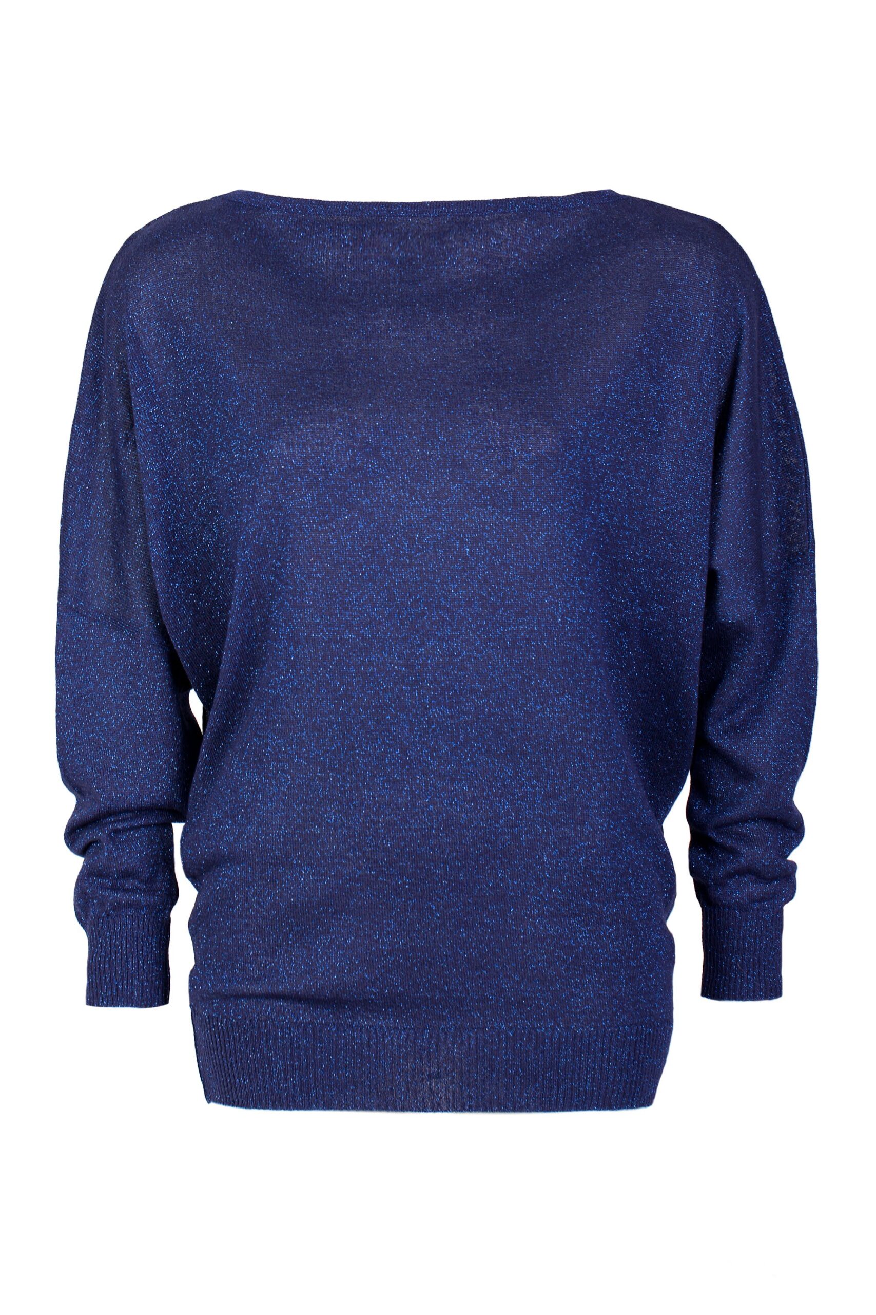 1932-zisuki-zenska-bluza-sa-lameom-plava-womans-knitted-blouse-with-lame-blue